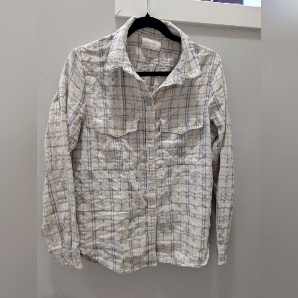 Zadig & Voltaire Tessy Print Soft shirt SZ L/M